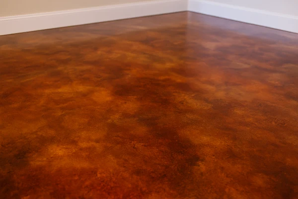 a red epoxy floor from San Antonio Concrete Contractor in San Antonio, TX - concrete driveway san antonio